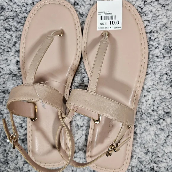 AEROSOLES 10 M Leather Sandals - Picture 8 of 8